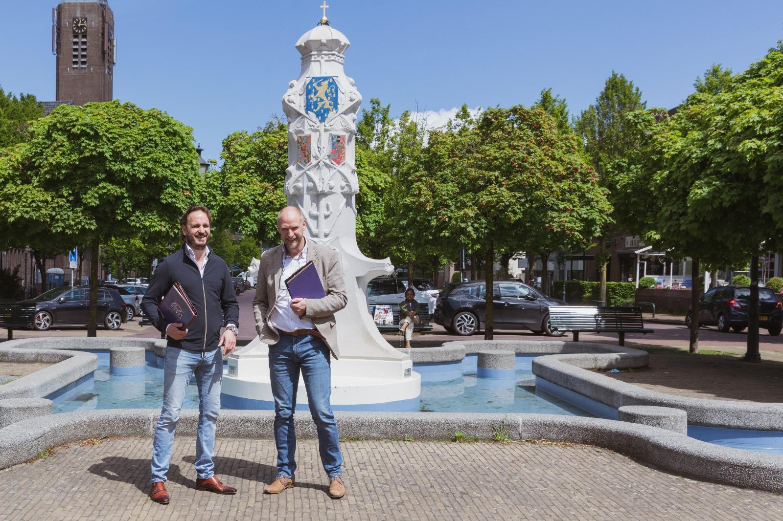 John Balk en Mirco van Leeuwen van Boshem Wonen Makelaardij in Bussum
